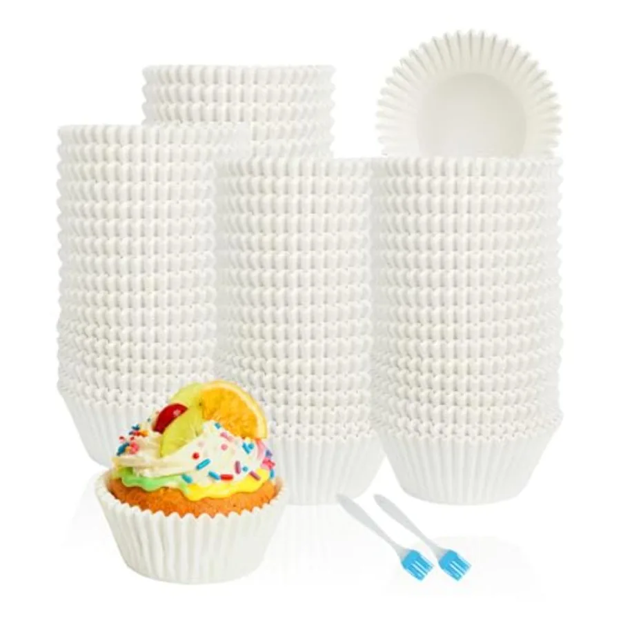 5500 Pcs White Cupcake Liners 1.96 Inch Bulk Paper Muffin Liners Baking Paper Cupcake Wrappers for Wedding Birthday Party
5500 Pcs White Cupcake Liners 1.96 Inch Bulk Paper Muffin Liners Baking Paper Cupcake Wrappers for Wedding Birthday Party