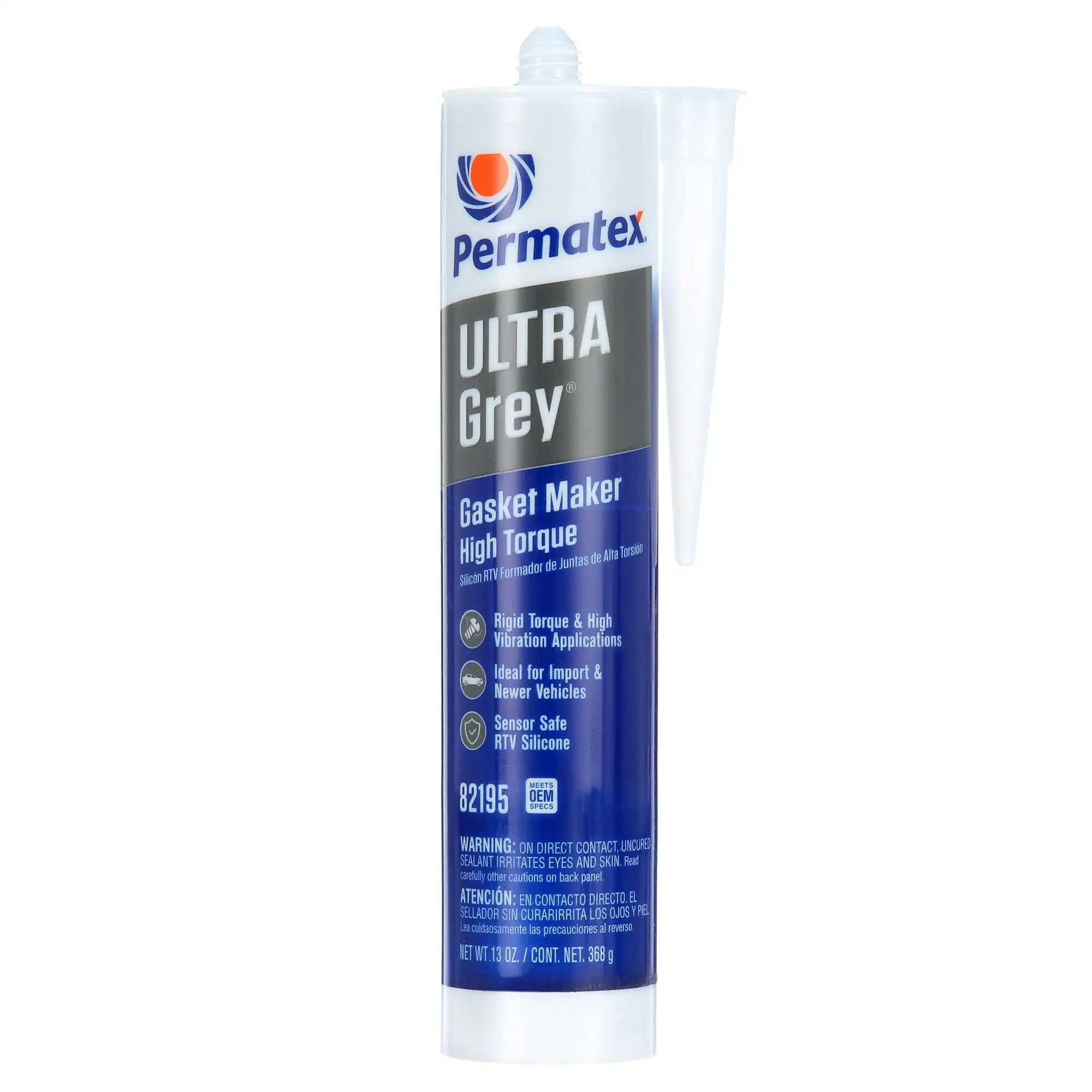 Permatex Ultra Grey Rigid High-Torque RTV Silicone Gasket Maker Adhesive, 13oz - 82195
Permatex Ultra Grey Rigid High-Torque RTV Silicone Gasket Maker Adhesive, 13oz - 82195