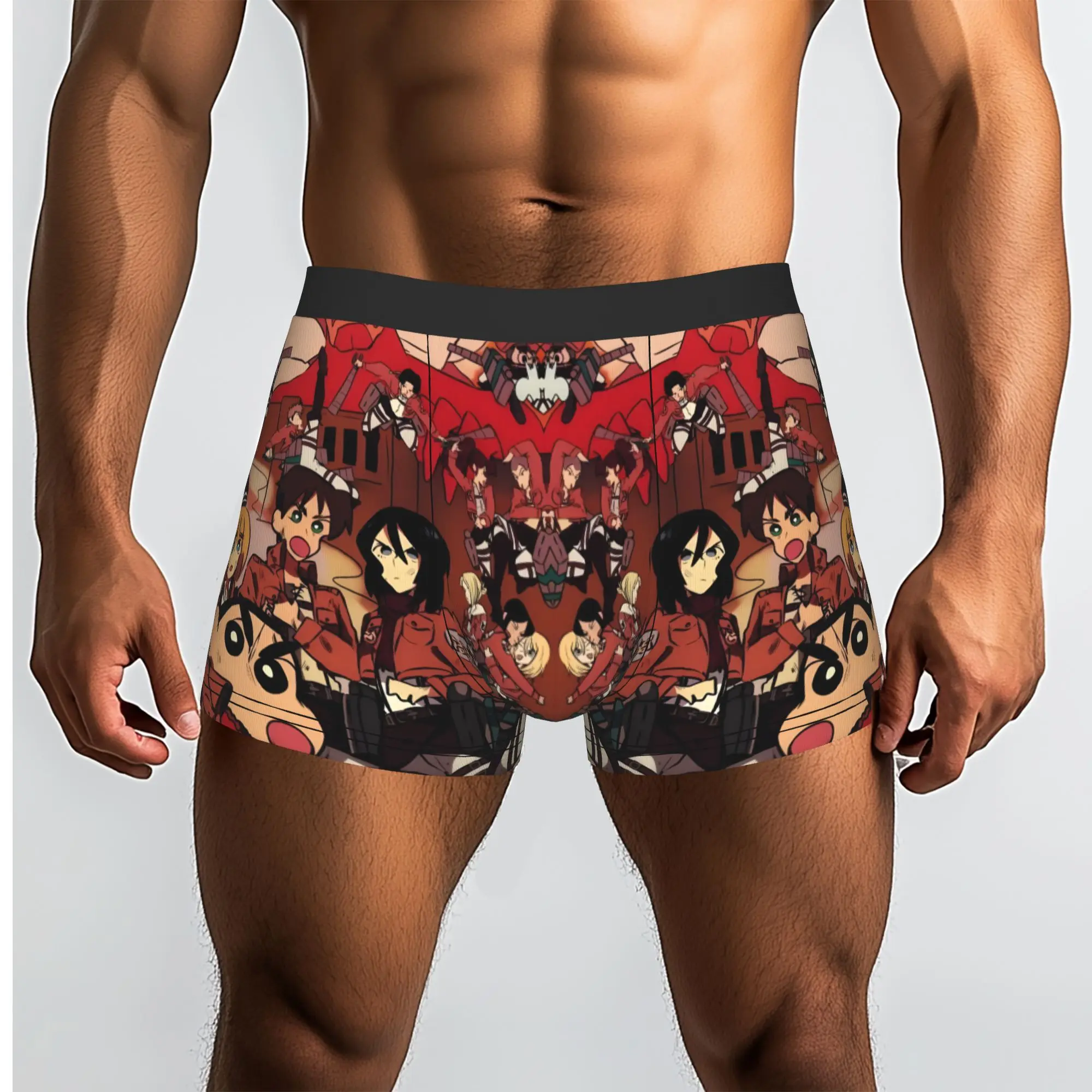 1piece Attack on Titan Titanic Freedom Underpants Homme Panties Male Underwear Ventilate Shorts
1piece Attack on Titan Titanic Freedom Underpants Homme Panties Male Underwear Ventilate Shorts