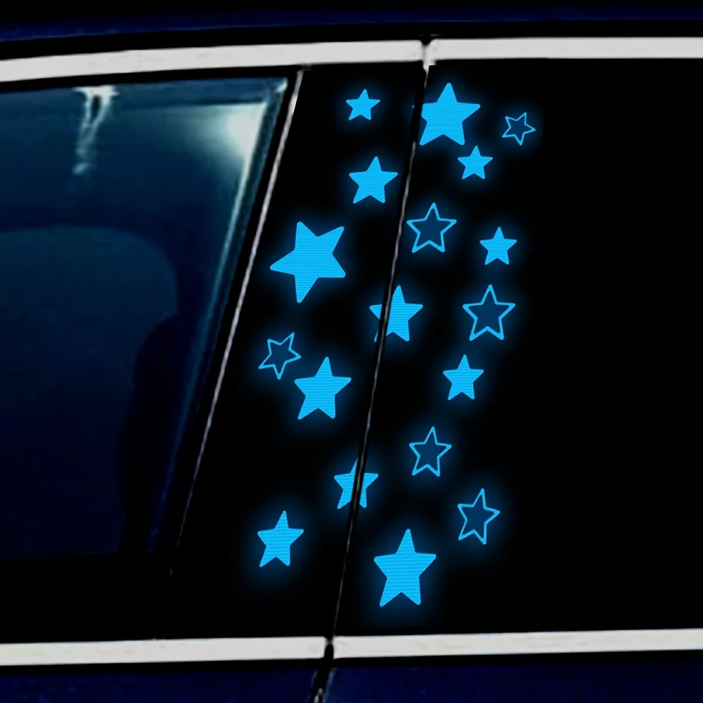 2Pcs Star Reflective Vinyl Sticker Starry Sky Theme Night Safety Warning Decal For Car Middle Pillar Exterior Decor Gift
2Pcs Star Reflective Vinyl Sticker Starry Sky Theme Night Safety Warning Decal For Car Middle Pillar Exterior Decor Gift