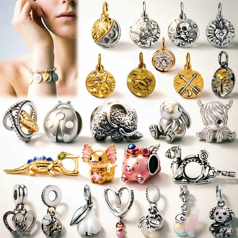 Flash Sale Mixed Animal Flower Heart Amulet Charm Bead Pendants DIY Fit Original Snake Bone Bracelet Jewelry Making Accessories
Flash Sale Mixed Animal Flower Heart Amulet Charm Bead Pendants DIY Fit Original Snake Bone Bracelet Jewelry Making Accessories