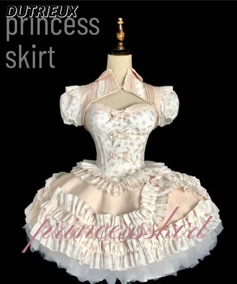 Bow Printing Slim-fitting Short Princess Skirt Set Women's High-end Light Luxury Niche Birthday Slim Tube Top Puff Short Skirts
Bow Printing Slim-fitting Short Princess Skirt Set Women's High-end Light Luxury Niche Birthday Slim Tube Top Puff Short Skirts