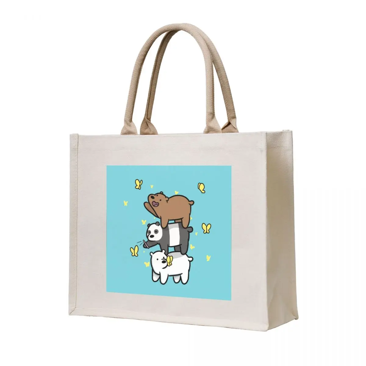 Bear Stack and Butterflies Tote Bag shopper bag woman Portable shopping bag shopping trolley
Bear Stack and Butterflies Tote Bag shopper bag woman Portable shopping bag shopping trolley