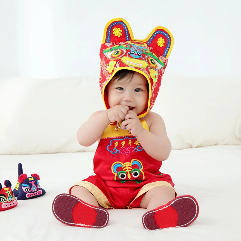 Baby Tang Suit Chinese Traditional Festival Clothing Hanfu Hundred Day Summer Apron Girl Bib Boy One Year Old Catching Clothes
Baby Tang Suit Chinese Traditional Festival Clothing Hanfu Hundred Day Summer Apron Girl Bib Boy One Year Old Catching Clothes
