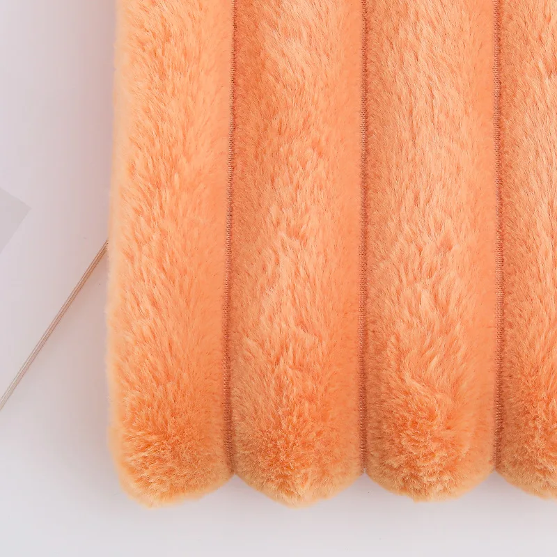 35mm Rabbit Fur Draw Vertical Strip Fleece 650g Throw Pillow Fabric Jacquard Design for Shoes Hats And Clothes
35mm Rabbit Fur Draw Vertical Strip Fleece 650g Throw Pillow Fabric Jacquard Design for Shoes Hats And Clothes
