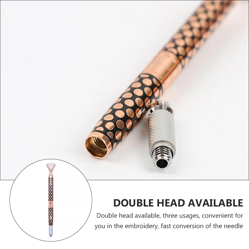 Embroidery Pen Makeup Supply Permanent Microblading Tool 3 Head Needle Embroidered Eyebrow Kit Pencil
Embroidery Pen Makeup Supply Permanent Microblading Tool 3 Head Needle Embroidered Eyebrow Kit Pencil