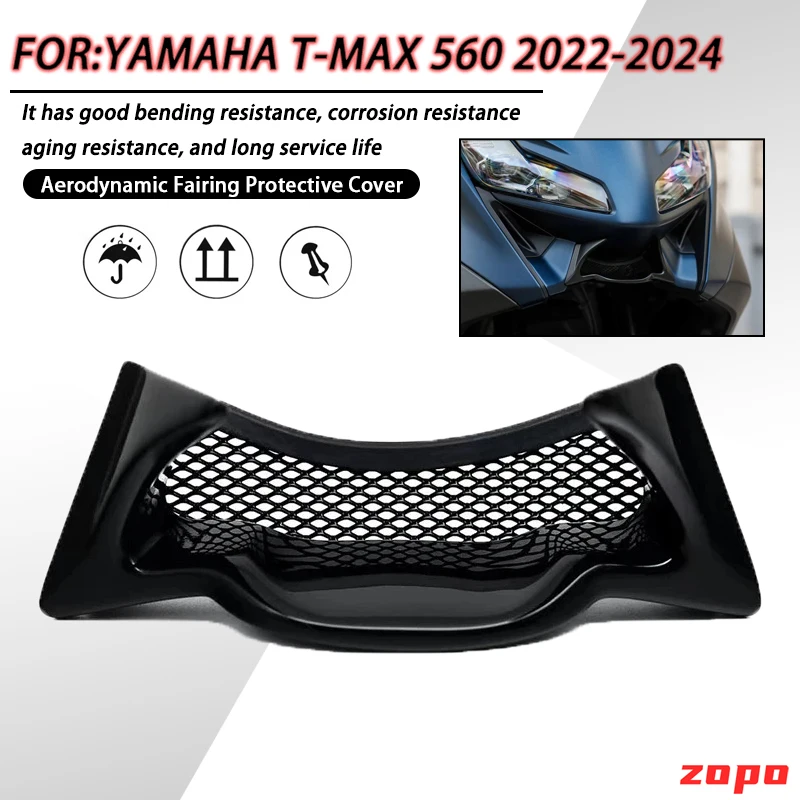 For YAMAHA TMAX560 tmax560 2022-2024 Motorcycle Air Inlet Protective Cover Black Epoxy Aluminum Grille Aerodynamic Fairing
For YAMAHA TMAX560 tmax560 2022-2024 Motorcycle Air Inlet Protective Cover Black Epoxy Aluminum Grille Aerodynamic Fairing