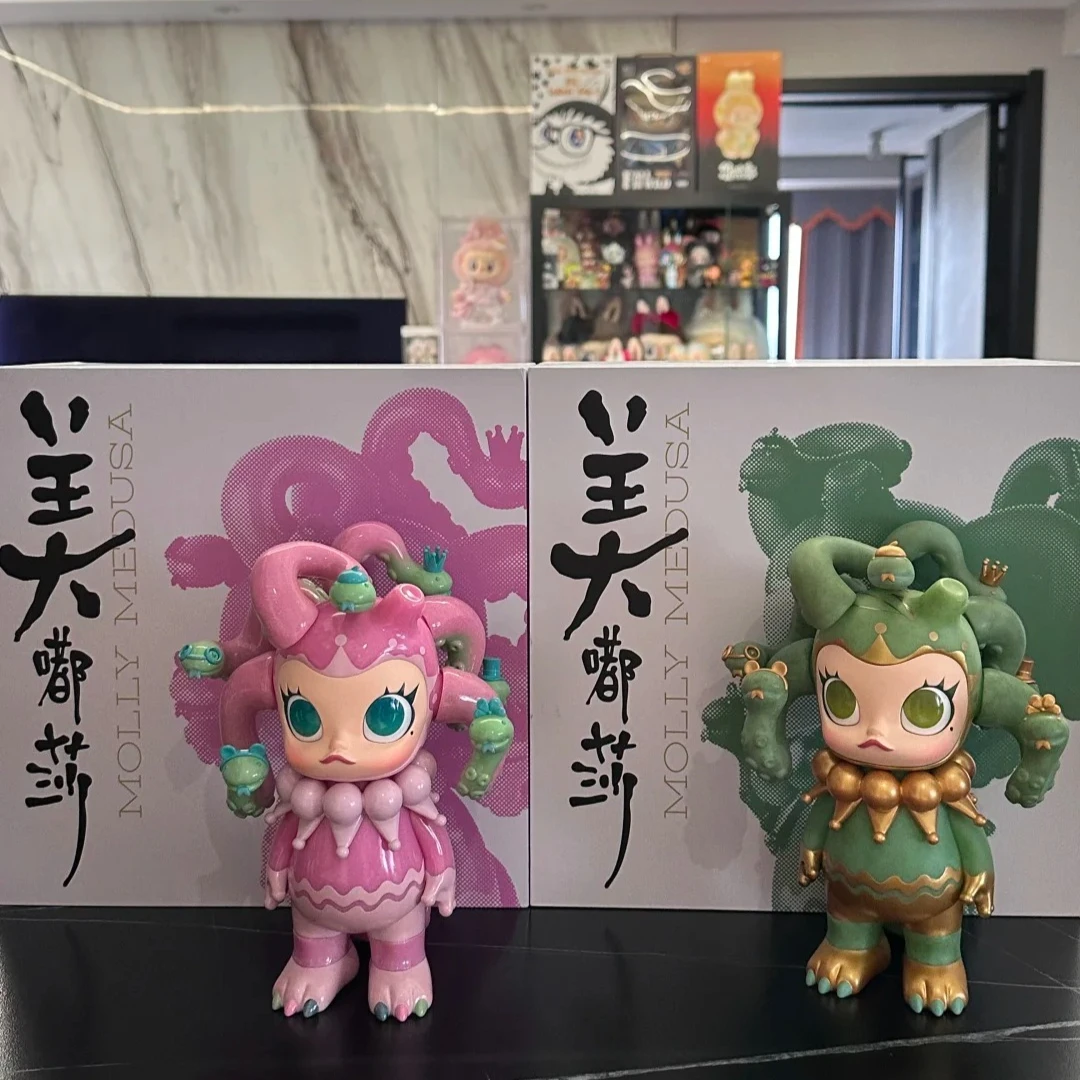 POP MART X Silent Trick Molly Medusa Crimson Ver and Green Series Height: 20 Cm Ornament Figurines Home Toy Anime Doll Gifts
POP MART X Silent Trick Molly Medusa Crimson Ver and Green Series Height: 20 Cm Ornament Figurines Home Toy Anime Doll Gifts