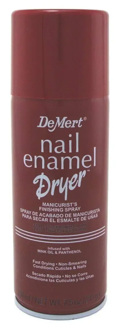 Fast Drying Nail Enamel Spray, 7.5 oz - Non-Smearing Finish
Fast Drying Nail Enamel Spray, 7.5 oz - Non-Smearing Finish