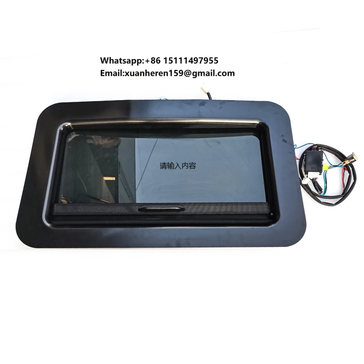 Factory Wholesale SC300 Auto Parts Sunroof Size 860*495mm Aftermarket Electric Universal Sunroof Car Skylight Glass Car Windows
Factory Wholesale SC300 Auto Parts Sunroof Size 860*495mm Aftermarket Electric Universal Sunroof Car Skylight Glass Car Windows