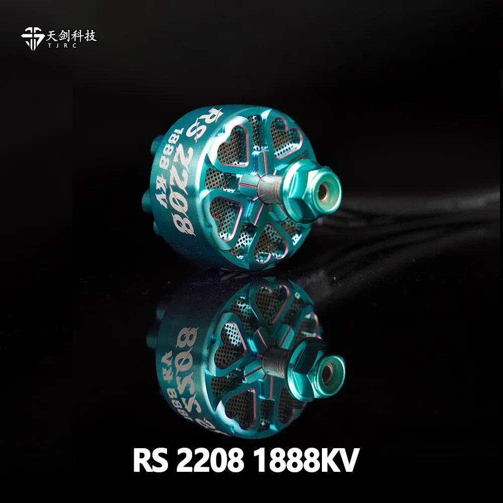 TJRC RS 2208 1888KV FPV Multirotor Brushless Motor / Dust-proof Motor For FPV Drone
TJRC RS 2208 1888KV FPV Multirotor Brushless Motor / Dust-proof Motor For FPV Drone