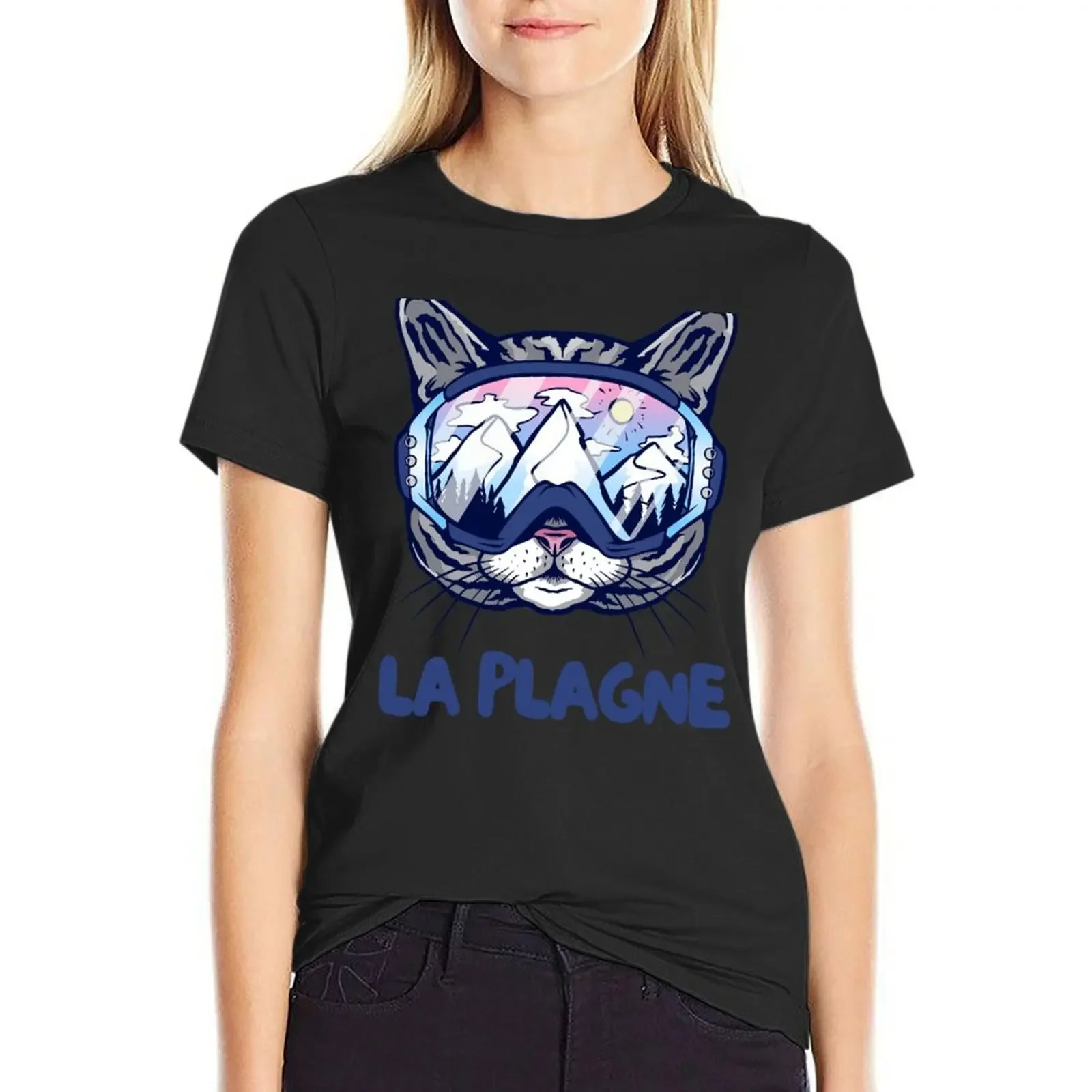 La Plagne French Alps Cat Skier Snowboarder Mountain Lover France T-Shirt sports fans sublime Women clothing 
La Plagne French Alps Cat Skier Snowboarder Mountain Lover France T-Shirt sports fans sublime Women clothing