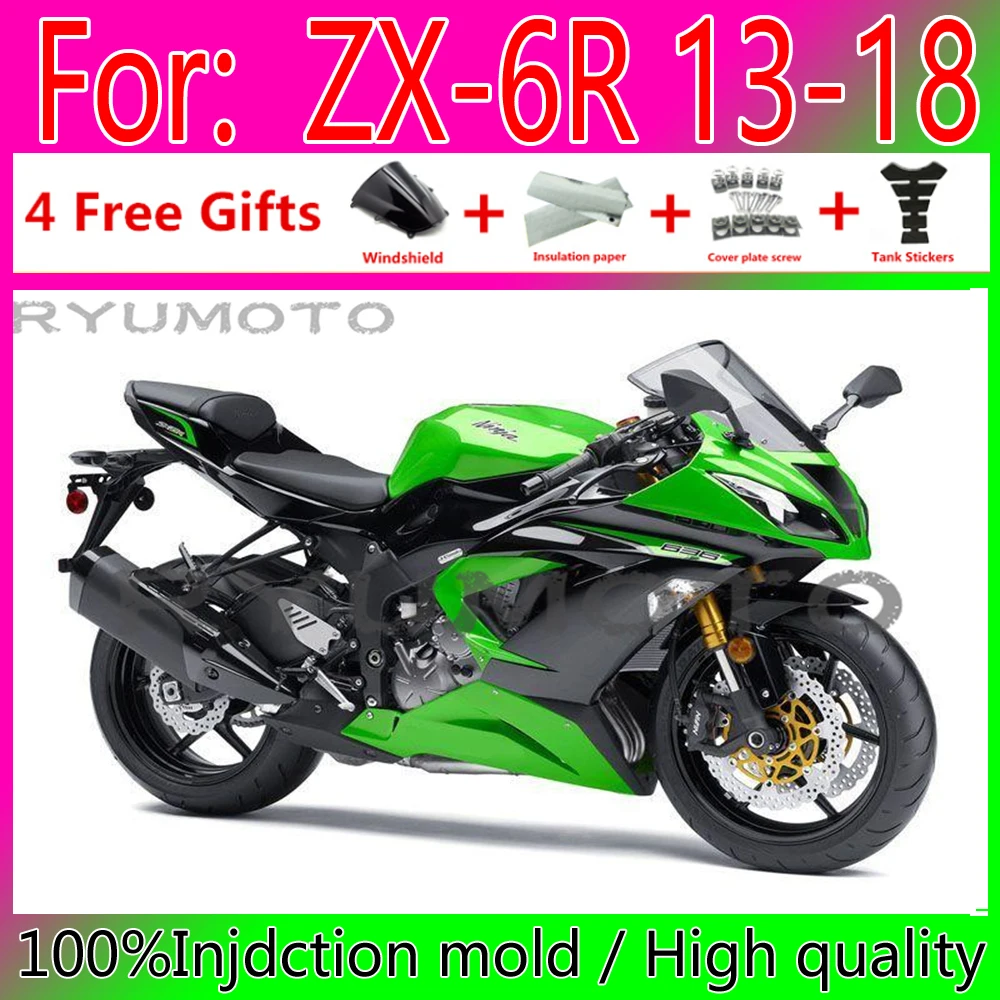 New ABS Whole Fairings Kit Fit for kawasaki ZX6R 2013 2018 ZX6R 13 18 fairing green
New ABS Whole Fairings Kit Fit for kawasaki ZX6R 2013 2018 ZX6R 13 18 fairing green