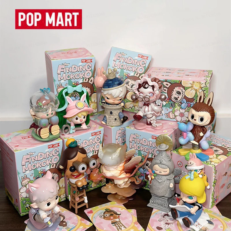Оригинальная коллекционная фигурка POP MART Mokoko Series Blind Box, милый сувенир, игрушка для детей, подарок на день рождения
Оригинальная коллекционная фигурка POP MART Mokoko Series Blind Box, милый сувенир, игрушка для детей, подарок на день рождения
