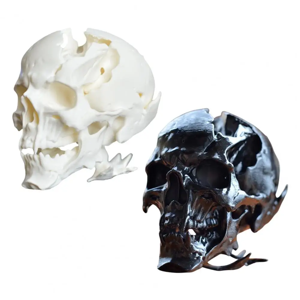 Halloween Skull Ornament, Dark Gothic Decor Synthetic Resin High Gloss Skull Shape Figure Tabletop Party Decoration
Halloween Skull Ornament, Dark Gothic Decor Synthetic Resin High Gloss Skull Shape Figure Tabletop Party Decoration