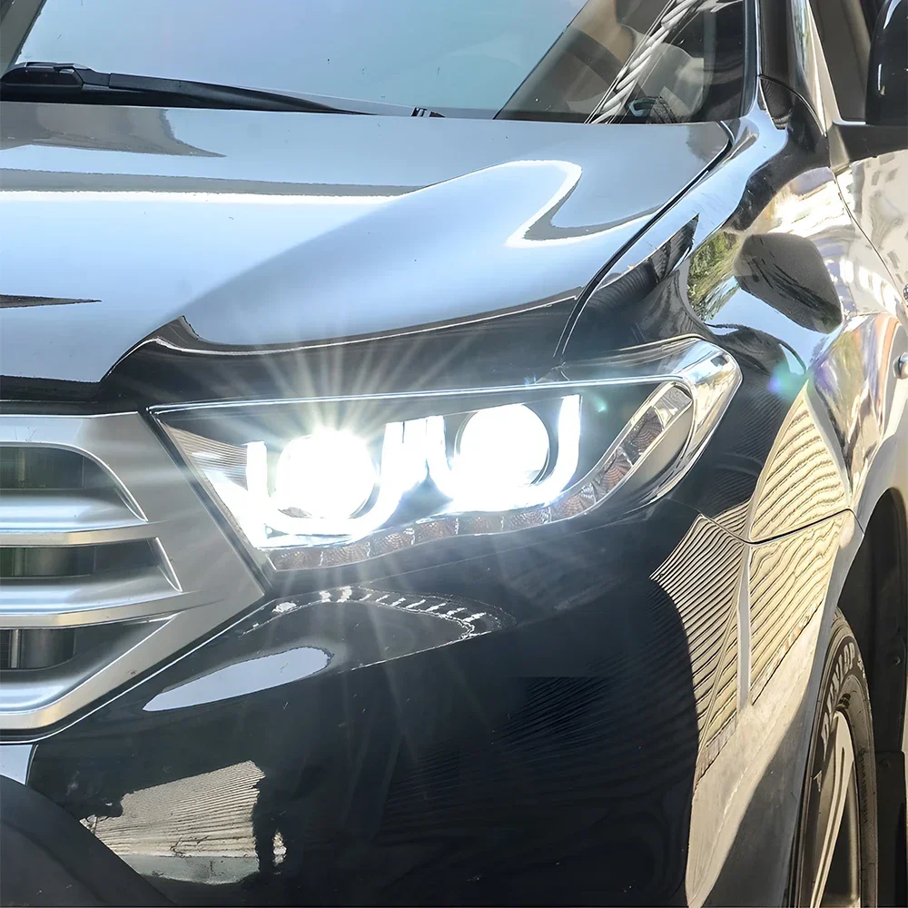 Автоматическая фара в сборе для Toyota Highlander Kluger 2012-2014, светодиодные передние лампы автомобиля, обновление, аксессуары для линз проектора с двумя линзами
Автоматическая фара в сборе для Toyota Highlander Kluger 2012-2014, светодиодные передние лампы автомобиля, обновление, аксессуары для линз проектора с двумя линзами