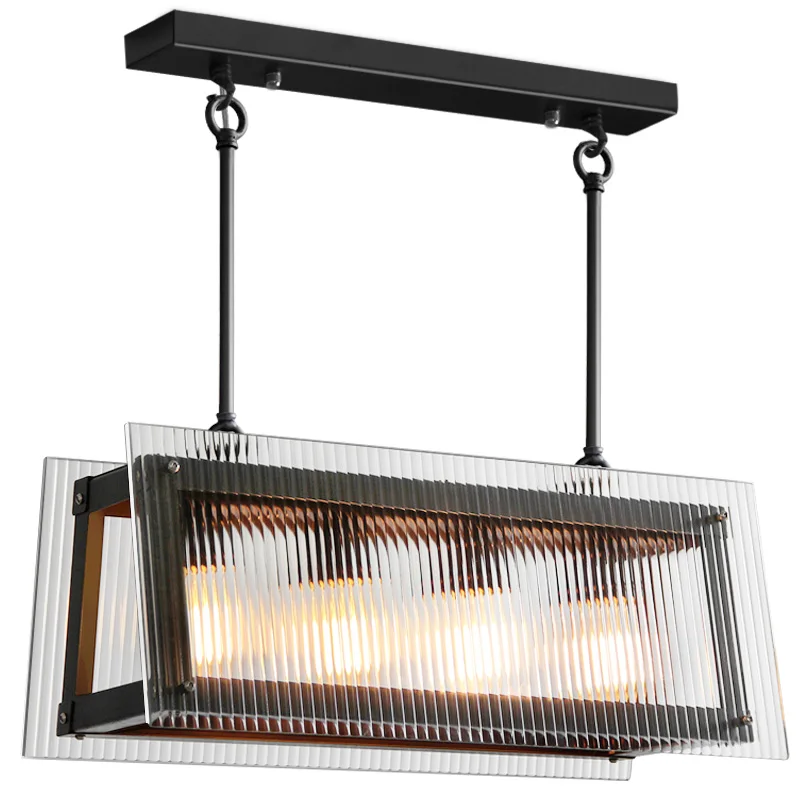 American light luxury retro creative personality living room dining room bar light wrought iron glass box chandelier
American light luxury retro creative personality living room dining room bar light wrought iron glass box chandelier