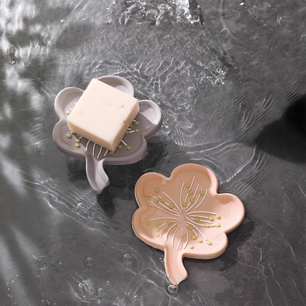 Soft Rubber Soap Box Japanese Household Soap Box Simple Portable Soap Box Creative Household Soap Storage Box
Soft Rubber Soap Box Japanese Household Soap Box Simple Portable Soap Box Creative Household Soap Storage Box
