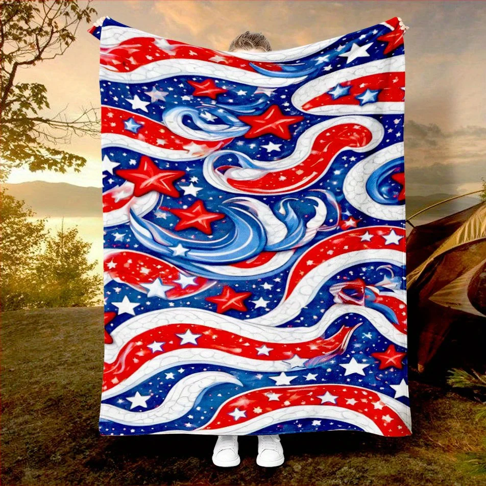Stars and Stripes Pride Blanket Reversible Flannel Throw for Patriotic Spirit AllSeason Comfort American Heritage Gift
Stars and Stripes Pride Blanket Reversible Flannel Throw for Patriotic Spirit AllSeason Comfort American Heritage Gift