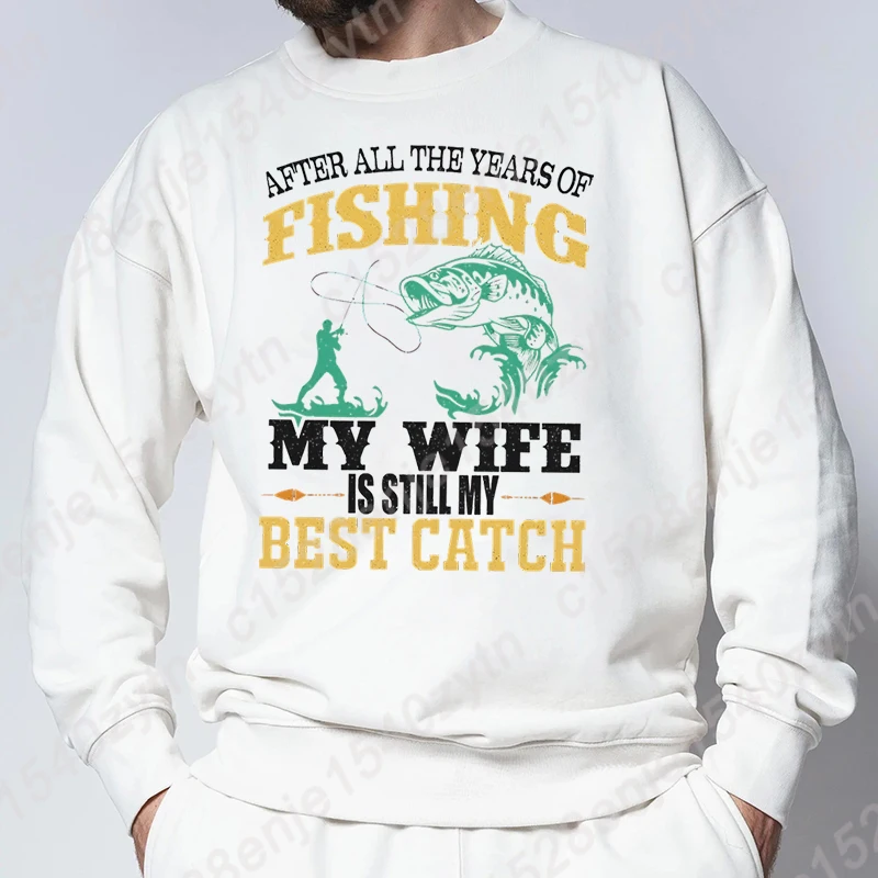 After All The Years Of Fishing Print Crew Neck Sweatshirt Popular Men Fall & Winter Tops Loose Pure Color Men Hoodless Pullovers
After All The Years Of Fishing Print Crew Neck Sweatshirt Popular Men Fall & Winter Tops Loose Pure Color Men Hoodless Pullovers