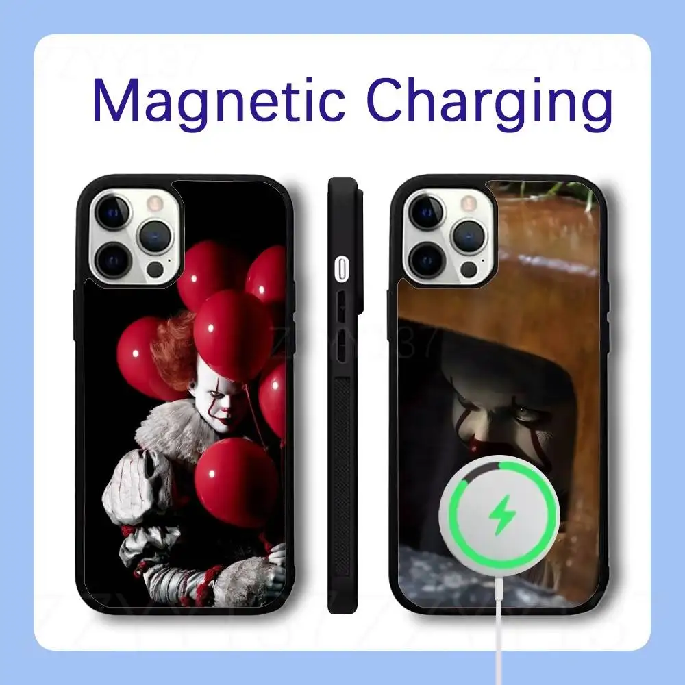 Horro P-Pennywise Clown Phone Case For iPhone 17,16,15,14,13,12,11,Pro,Max,Plus,Air,Mini,SE Magsafe Magnetic Wireless Charging
Horro P-Pennywise Clown Phone Case For iPhone 17,16,15,14,13,12,11,Pro,Max,Plus,Air,Mini,SE Magsafe Magnetic Wireless Charging