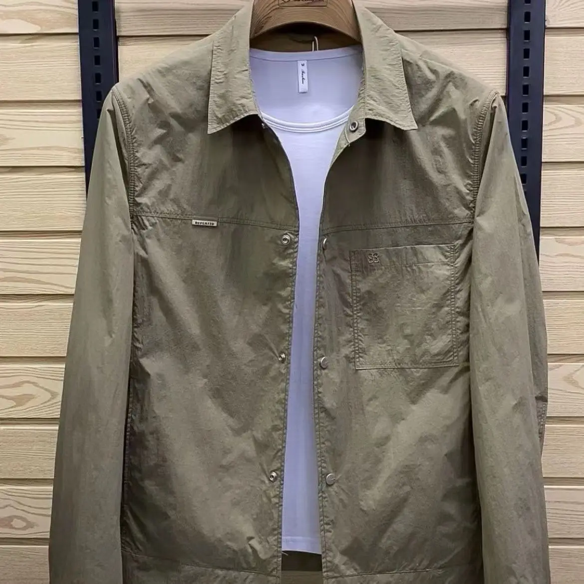 Spring and Autumn Thin Casual Short Jacket, Hit for Young and Middle-aged Fashionable Men's Clothing, Lapel Coat
Spring and Autumn Thin Casual Short Jacket, Hit for Young and Middle-aged Fashionable Men's Clothing, Lapel Coat