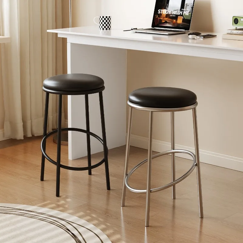 Luxury Modern Minimalist Bar Stool High Leg Counter Chair Premium Pub Seat Stylish Reception Desk Stool for Household Cafe
Luxury Modern Minimalist Bar Stool High Leg Counter Chair Premium Pub Seat Stylish Reception Desk Stool for Household Cafe
