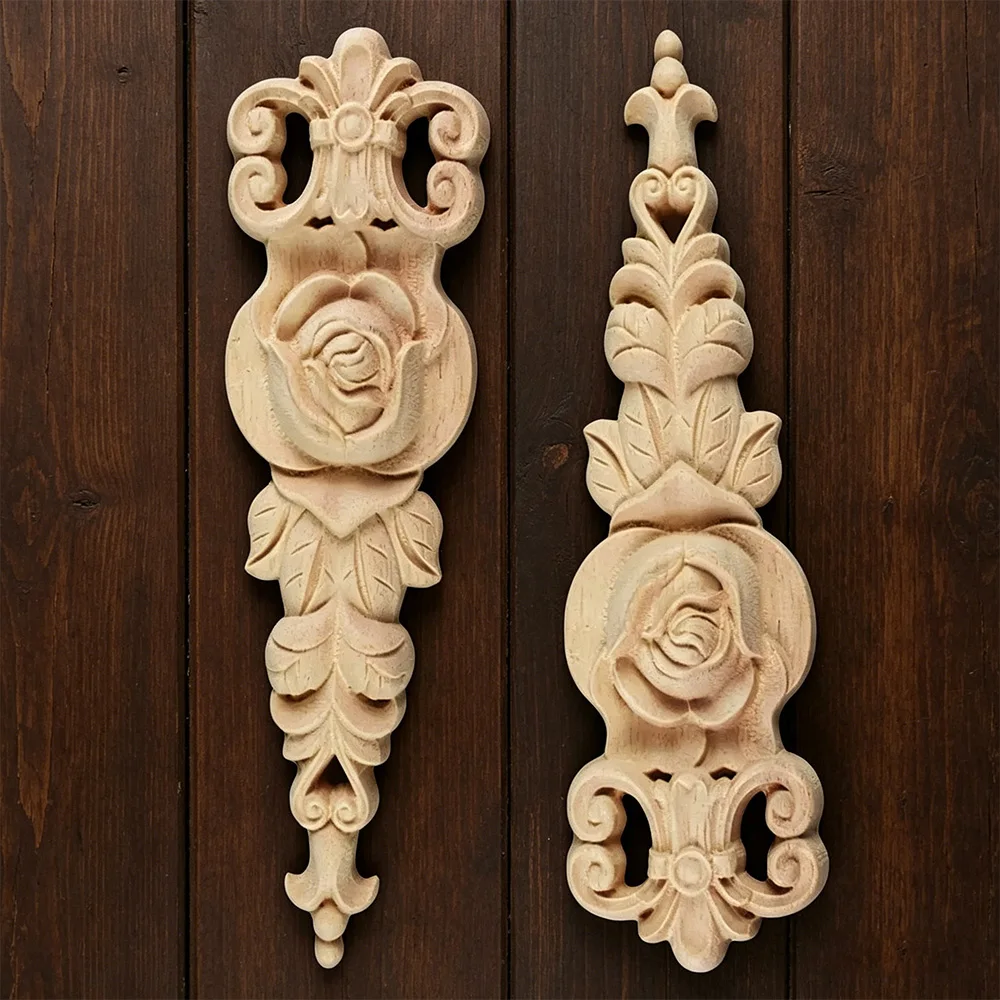2PCS 19CM Woodcarving Corner Decal Unpainted Wood Carved Decal Corner Onlay Applique Frame Home Furniture Cabinet Door Crafts
2PCS 19CM Woodcarving Corner Decal Unpainted Wood Carved Decal Corner Onlay Applique Frame Home Furniture Cabinet Door Crafts