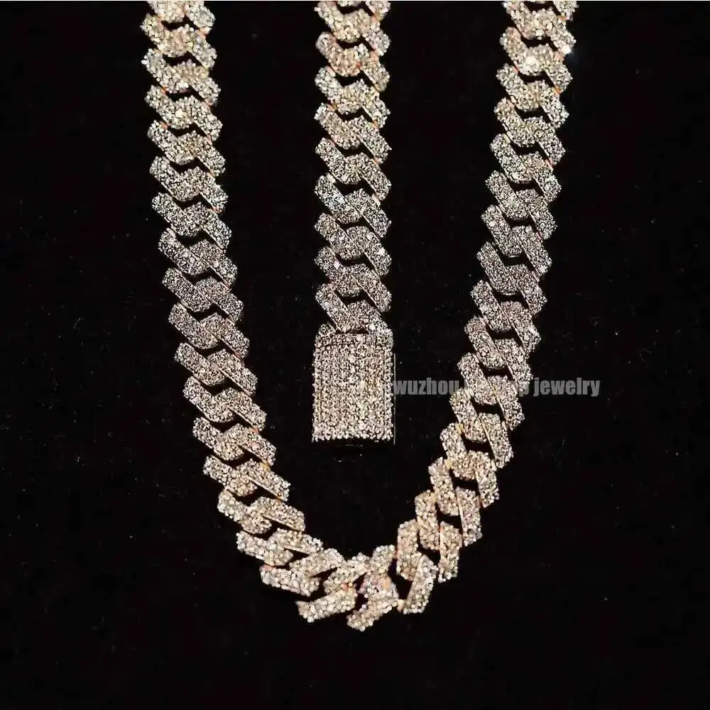 Позолоченная цепочка Bussdown в стиле хип-хоп шириной 12 мм, серебро S925, сертифицированное с граром, 2 ряда, отличное кубинское ожерелье из муаснита круглой огранки
Позолоченная цепочка Bussdown в стиле хип-хоп шириной 12 мм, серебро S925, сертифицированное с граром, 2 ряда, отличное кубинское ожерелье из муаснита круглой огранки