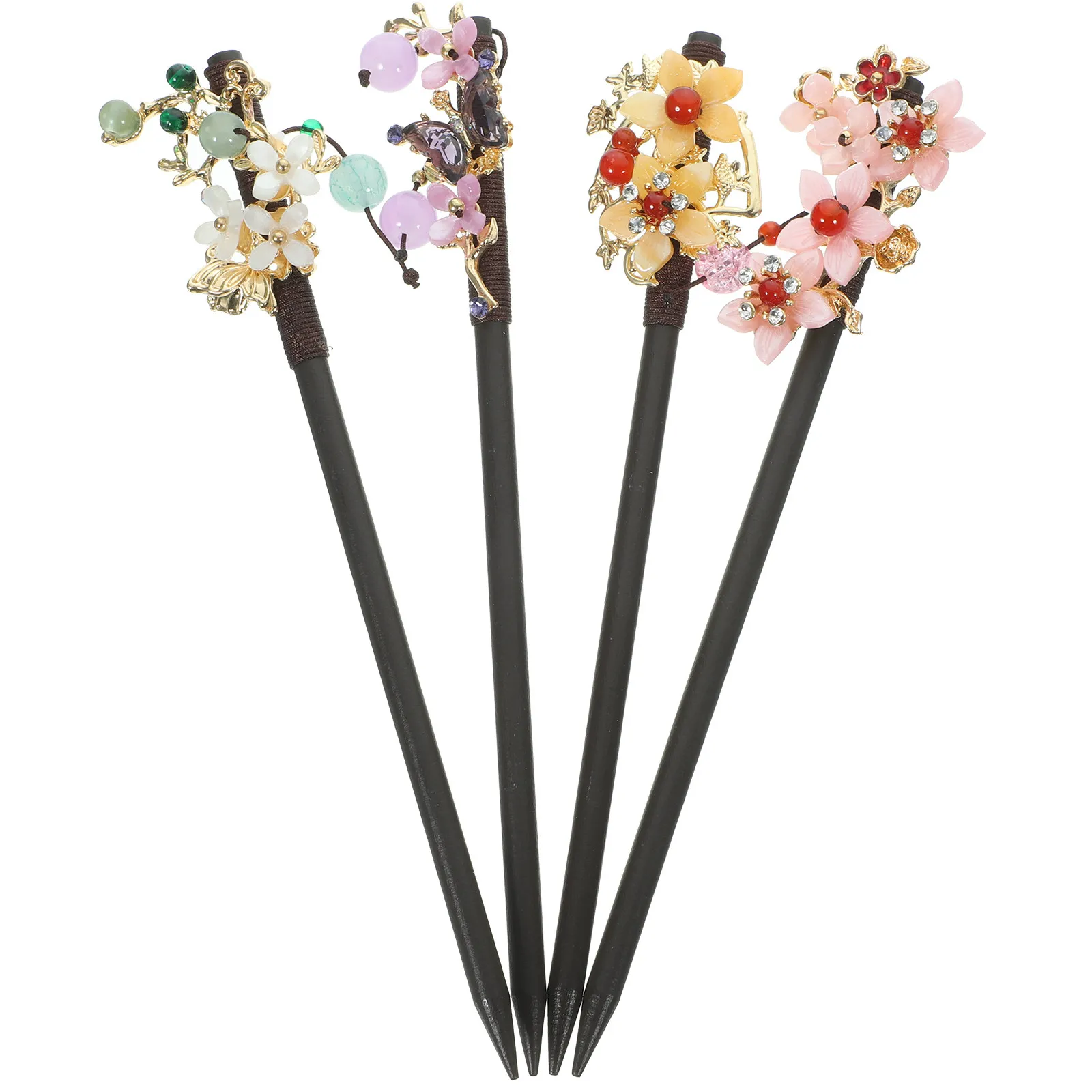 4 Pcs Chinese Style Hairpin Traditional Accessories Stick Sticks Retro Hairpins Chinese-style Fork
4 Pcs Chinese Style Hairpin Traditional Accessories Stick Sticks Retro Hairpins Chinese-style Fork