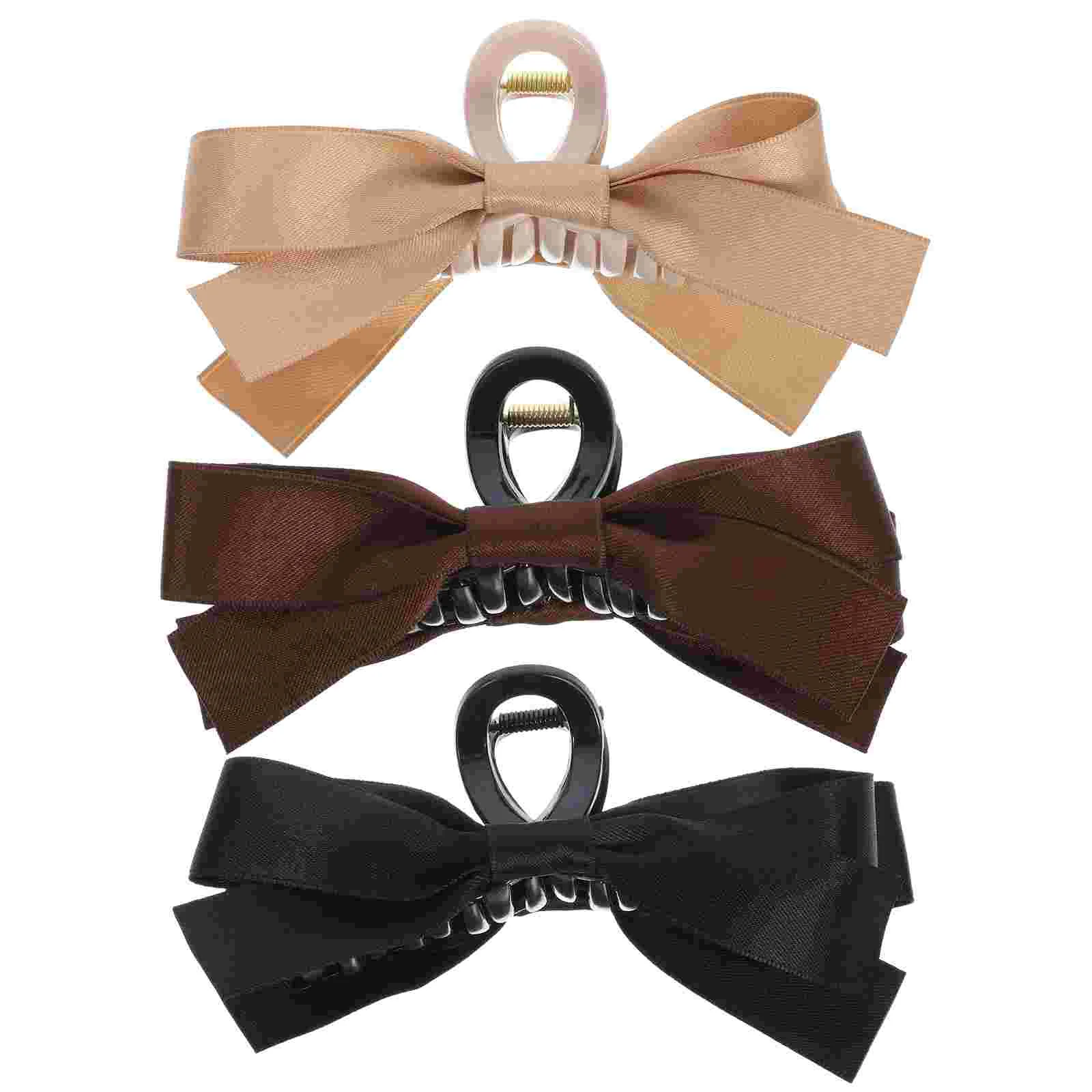 3 Pcs Bow Clip Decorative Hair Claw Clips Girl Large Accessories for Women Bobby Pins Sweet Girls Jaw
3 Pcs Bow Clip Decorative Hair Claw Clips Girl Large Accessories for Women Bobby Pins Sweet Girls Jaw