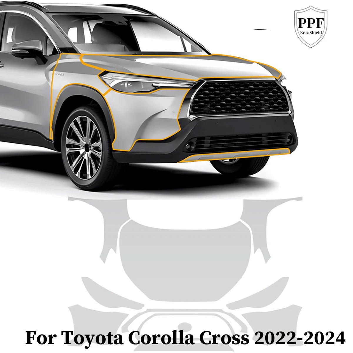 Pre-cut PPF Clear Bra For Toyota Corolla Cross LE XLE 2022-2024 TPU Paint Protection Film Anti-Scratch Kit Repairable Resistant
Pre-cut PPF Clear Bra For Toyota Corolla Cross LE XLE 2022-2024 TPU Paint Protection Film Anti-Scratch Kit Repairable Resistant