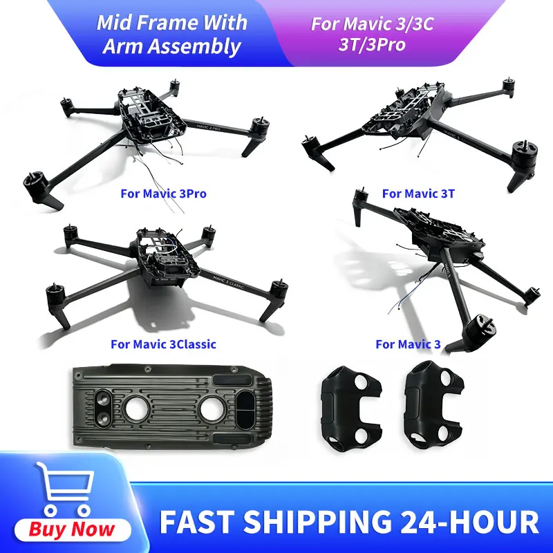 Robust Mid Frame with Limb Unit for Mavic 3 3C 3T 3Pro Body Frame Chassis Housing Replacement Repair Parts Accessories In Store
Robust Mid Frame with Limb Unit for Mavic 3 3C 3T 3Pro Body Frame Chassis Housing Replacement Repair Parts Accessories In Store