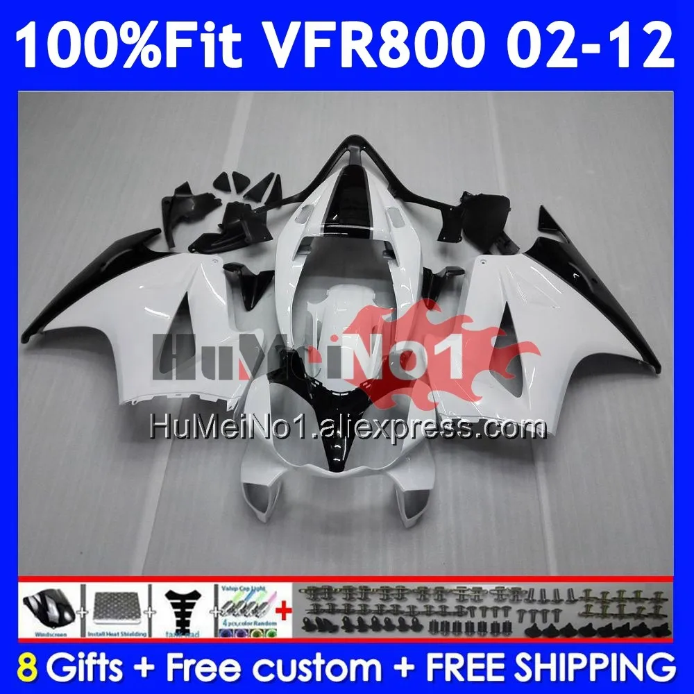Interceptor For HONDA VFR800 VFR 800RR 800 RR 02 03 04 White black 05 06 07 53No.33 VFR800RR 2008 2009 2010 2011 2012 Fairings
Interceptor For HONDA VFR800 VFR 800RR 800 RR 02 03 04 White black 05 06 07 53No.33 VFR800RR 2008 2009 2010 2011 2012 Fairings