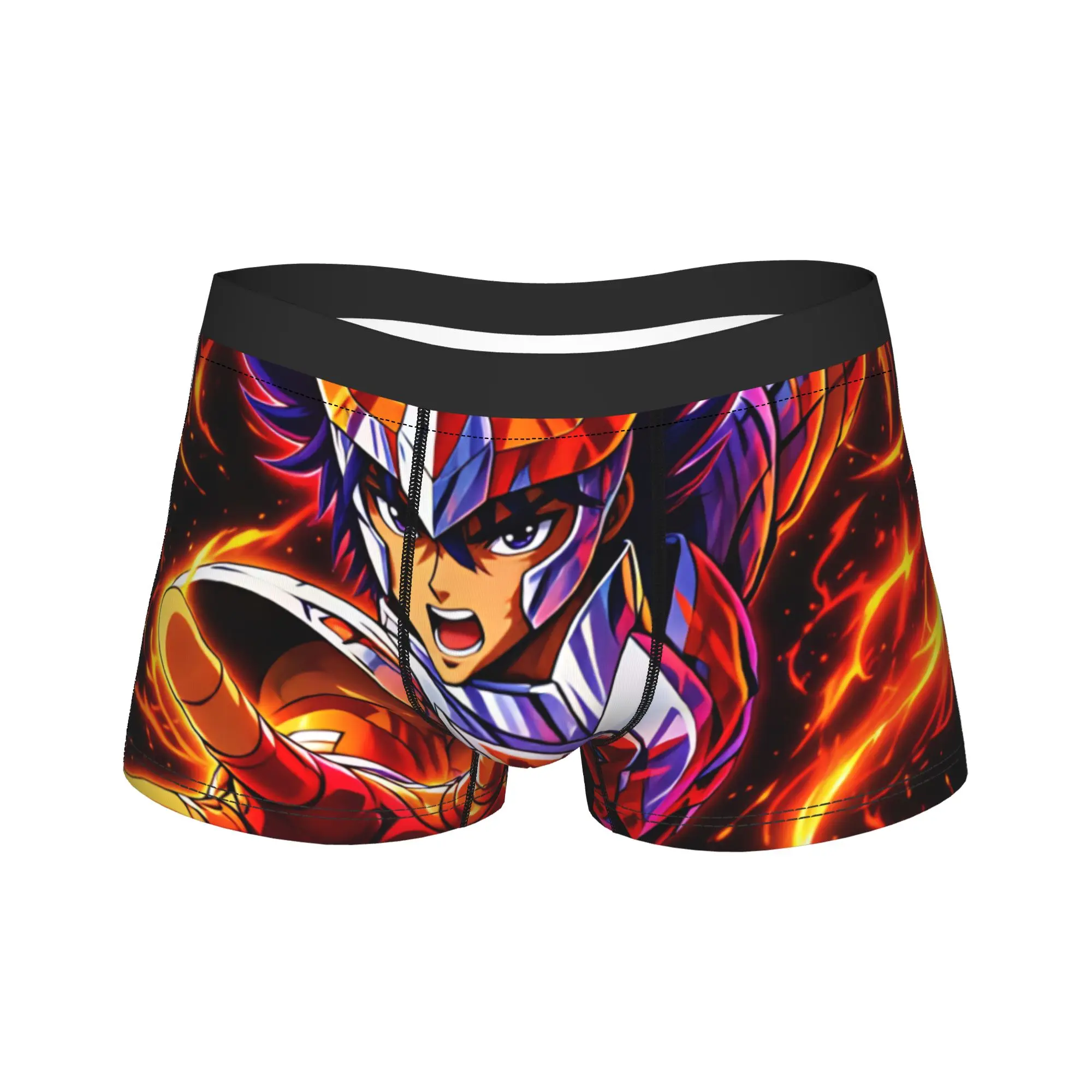Ikki Saint Seiyas Boxer Brief Underwear High Quality Male Elastic Boxer Shorts Custom DIY Plus Size Underpants
Ikki Saint Seiyas Boxer Brief Underwear High Quality Male Elastic Boxer Shorts Custom DIY Plus Size Underpants