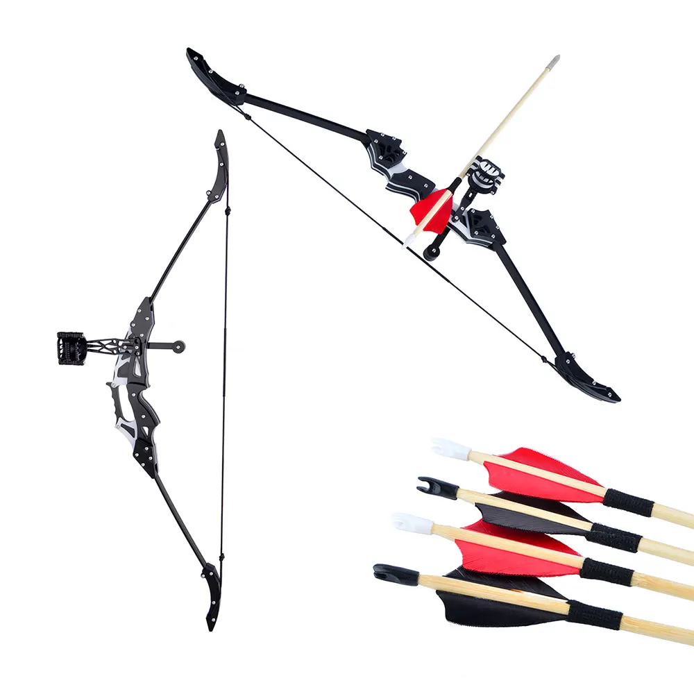 19" Archery Mini Recurve Bow 18Lbs Powerful Bow for Teen Children Outdoor Targeting Practice Shooting Short Bow Wooden Arrows
19" Archery Mini Recurve Bow 18Lbs Powerful Bow for Teen Children Outdoor Targeting Practice Shooting Short Bow Wooden Arrows