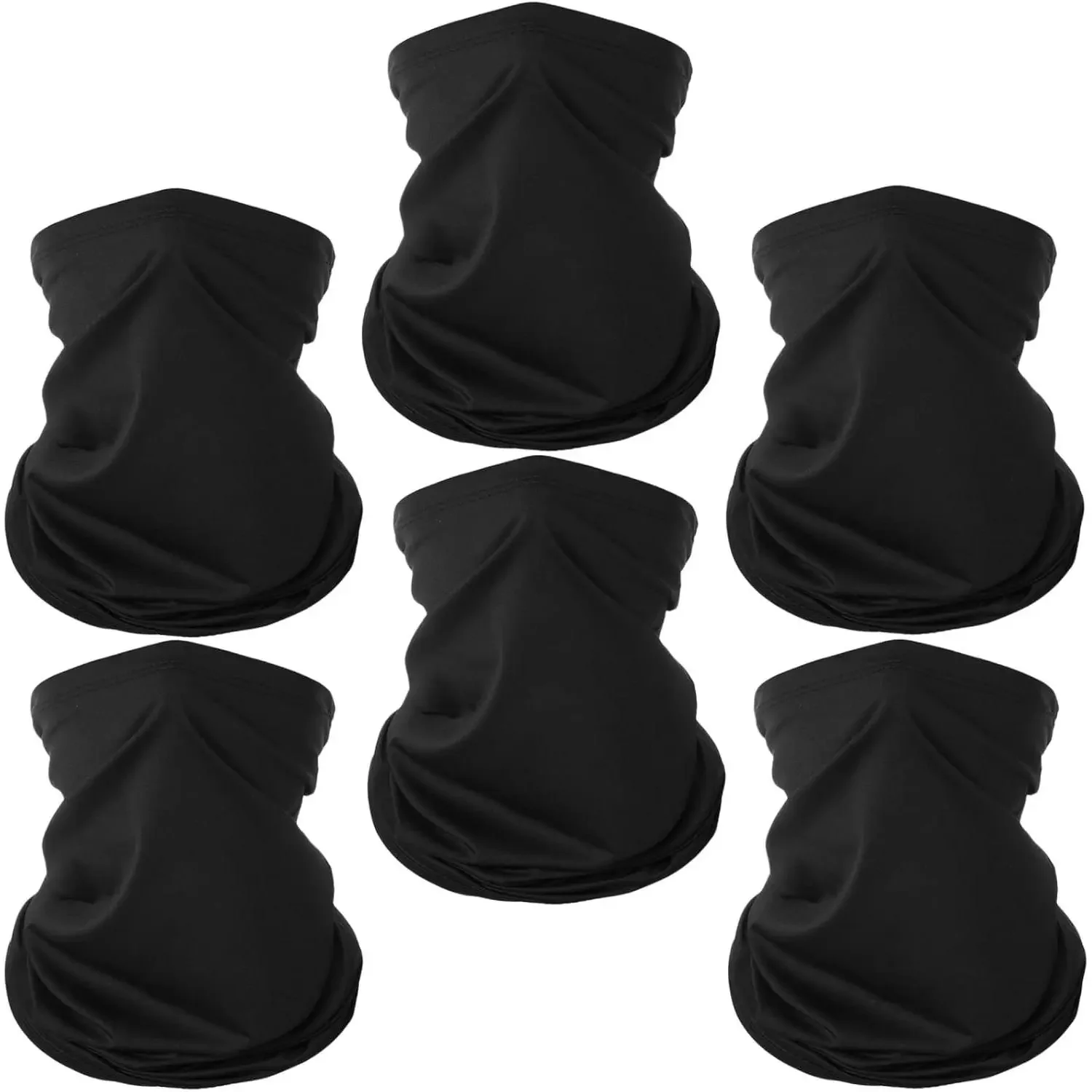 6 Pack Neck Gaiter Face Mask Sun Protection Balaclava Bandana Breathable Windproof Headwear for Men and Women Outdoor Sports
6 Pack Neck Gaiter Face Mask Sun Protection Balaclava Bandana Breathable Windproof Headwear for Men and Women Outdoor Sports
