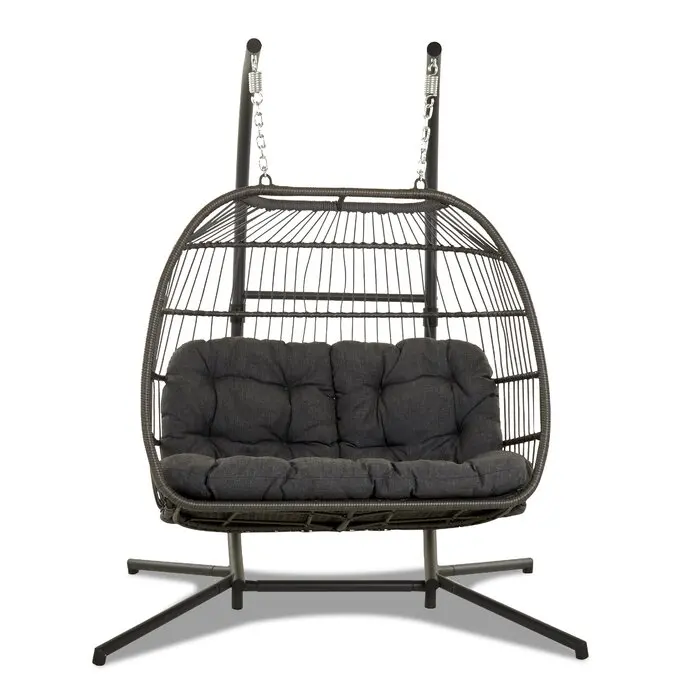 Factory Supply Customization Aluminum Alloy Garden Furniture Double Hanging Chair
Factory Supply Customization Aluminum Alloy Garden Furniture Double Hanging Chair