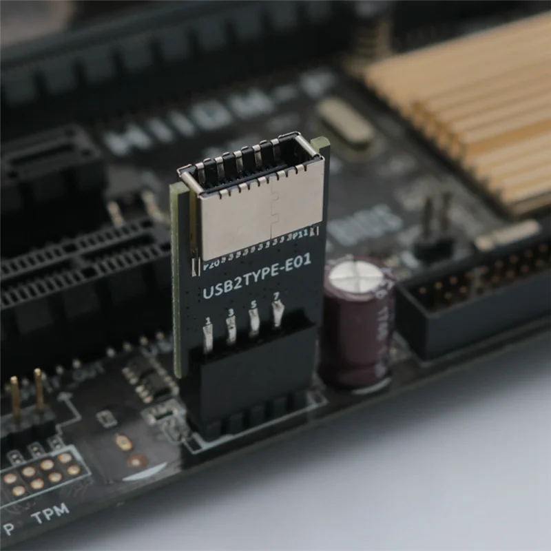 Durable-USB 2.0 9Pin To TYPE-E Adapter USB 2.0 9Pin Front Panel Header To Type-E Internal Adapter With 5V Power LED,USB 2.0 9Pin
Durable-USB 2.0 9Pin To TYPE-E Adapter USB 2.0 9Pin Front Panel Header To Type-E Internal Adapter With 5V Power LED,USB 2.0 9Pin