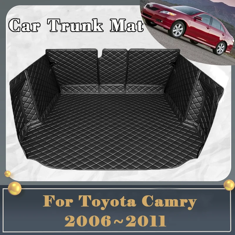 Автомобильный коврик для багажника для Toyota Camry XV40 2006 ~ 2011, грязеотталкивающий строительный коврик для багажника, задний грузовой поднос, автомобильные аксессуары 2010
Автомобильный коврик для багажника для Toyota Camry XV40 2006 ~ 2011, грязеотталкивающий строительный коврик для багажника, задний грузовой поднос, автомобильные аксессуары 2010