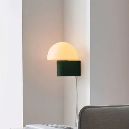 Bedroom headboard wall light with plug mushroom glass staircase corridor living room TV background wall light
Bedroom headboard wall light with plug mushroom glass staircase corridor living room TV background wall light
