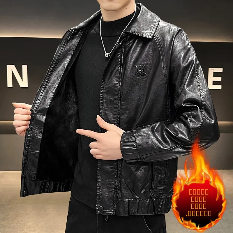 Winter New Men's American Retro Motorcycle Faion Fce Lined Leather Jaet Cotton Jaet Large Size Motorcycle Clothes Tr...
Winter New Men's American Retro Motorcycle Faion Fce Lined Leather Jaet Cotton Jaet Large Size Motorcycle Clothes Tr...