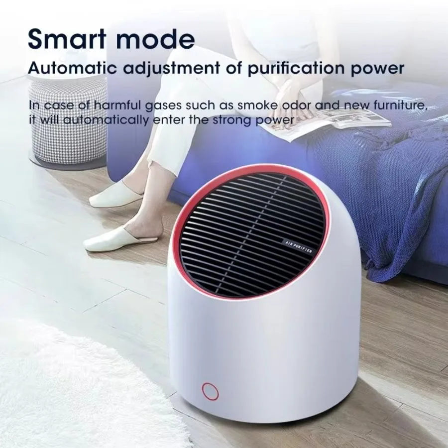 Portable Air Purifier 4000mAh Battery USB Rechargable Air Cleaner Desktop Electronic Filter Portable Negative Ion Remove Activa
Portable Air Purifier 4000mAh Battery USB Rechargable Air Cleaner Desktop Electronic Filter Portable Negative Ion Remove Activa