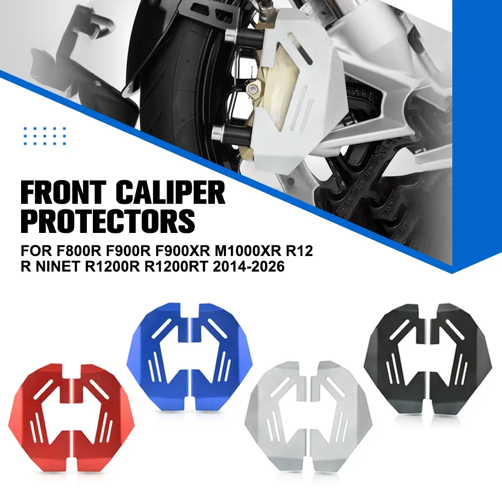 Motorcycle Front Brake Caliper Protector Cover Guard For BMW F800R F900R F900XR M1000XR R12 R nineT R1200R R1200RT 2014-2026
Motorcycle Front Brake Caliper Protector Cover Guard For BMW F800R F900R F900XR M1000XR R12 R nineT R1200R R1200RT 2014-2026