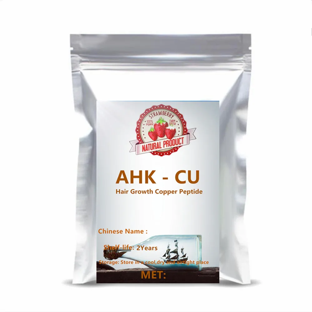 AHK - CU Hair Growth Copper Peptide Powder in Custom Aluminum Foil Bags
AHK - CU Hair Growth Copper Peptide Powder in Custom Aluminum Foil Bags