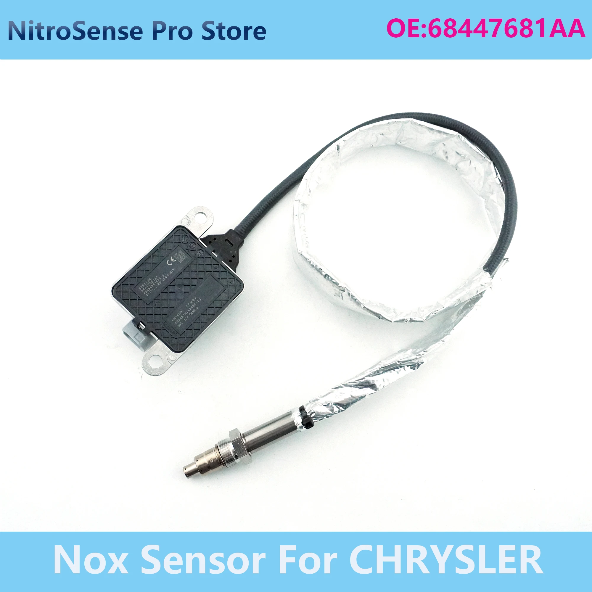 68447681AA High Quality Nitrogen Oxide Sensor For CHRYSLER 12V For Dodge RAM 2500 3500 6.7L L6 Diesel 2019-2022
68447681AA High Quality Nitrogen Oxide Sensor For CHRYSLER 12V For Dodge RAM 2500 3500 6.7L L6 Diesel 2019-2022