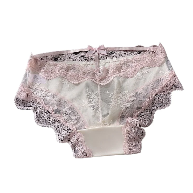 New Sexy Ultra-thin Lace U Convex Big Bag Single-layer Crotch Translucent Trend Briefs Smooth and Soft Panties Men's Underwear
New Sexy Ultra-thin Lace U Convex Big Bag Single-layer Crotch Translucent Trend Briefs Smooth and Soft Panties Men's Underwear