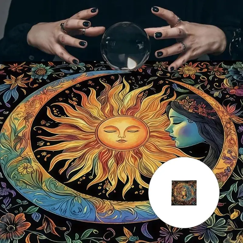M5TC Colorful Velvets Tarots Cloth Tarots Reading Cloth Portable Tarots Game Mat Easy Cleaning Fabric Tablecloth Table Cover
M5TC Colorful Velvets Tarots Cloth Tarots Reading Cloth Portable Tarots Game Mat Easy Cleaning Fabric Tablecloth Table Cover