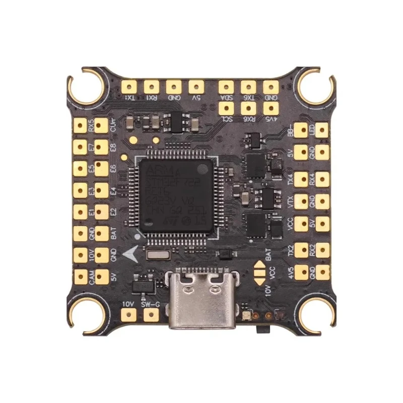 1pcs F722 V2 F7 Flight Controller 7230V2 3-6S Lipo Dual BEC ICM42688 Barometer Dual Gyroscope 30x30mm for RC FPV Racing Drone
1pcs F722 V2 F7 Flight Controller 7230V2 3-6S Lipo Dual BEC ICM42688 Barometer Dual Gyroscope 30x30mm for RC FPV Racing Drone