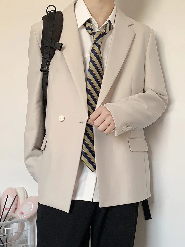 Men's Pure Color Apricot Suit Casual Style Youthful Trend Standard Fit Four Seasons Versatile Class Uniform Outerwear Autumn ...
Men's Pure Color Apricot Suit Casual Style Youthful Trend Standard Fit Four Seasons Versatile Class Uniform Outerwear Autumn ...
